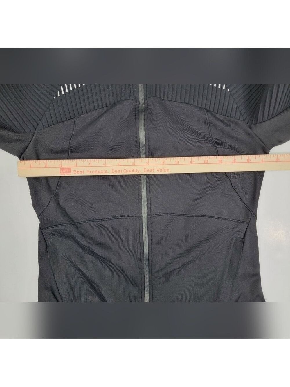 Lululemon Chill Going Strong Jacket Women's 8 Black Athletic Running Full Zip - Picture 9 of 12